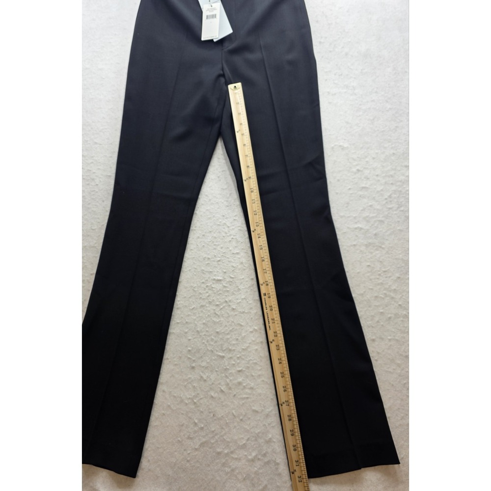 Ralph Lauren Purple Label 290748546001 Women's Black Pleated Dress Pants. Size 2 - Picture 4 of 8